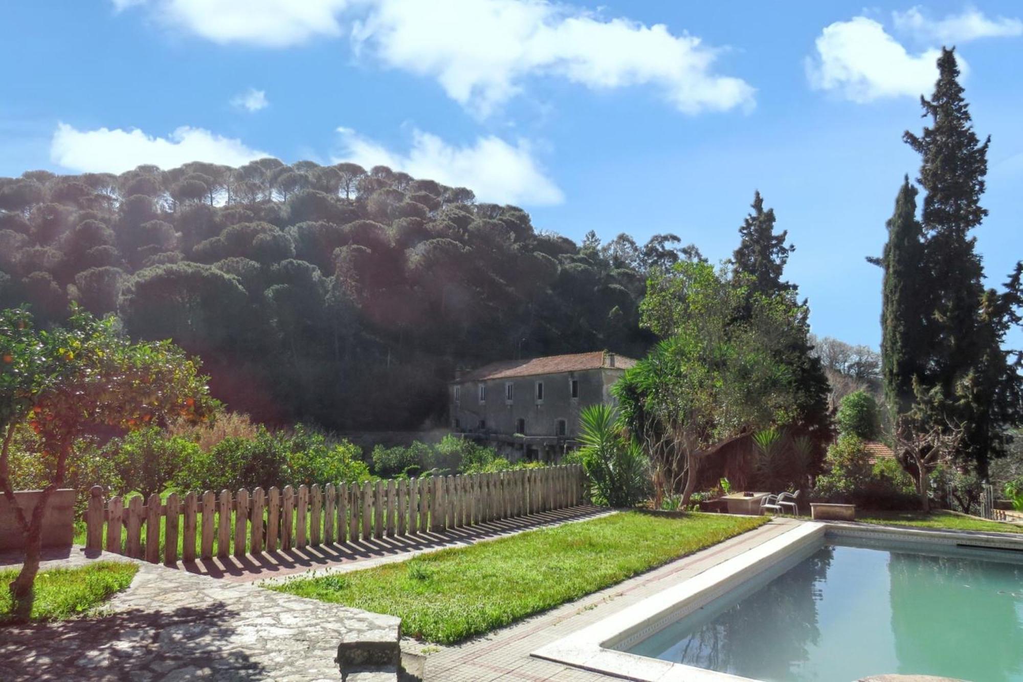 Bicentennial House In Porto De Mos With Mountain View And Pool المظهر الخارجي الصورة