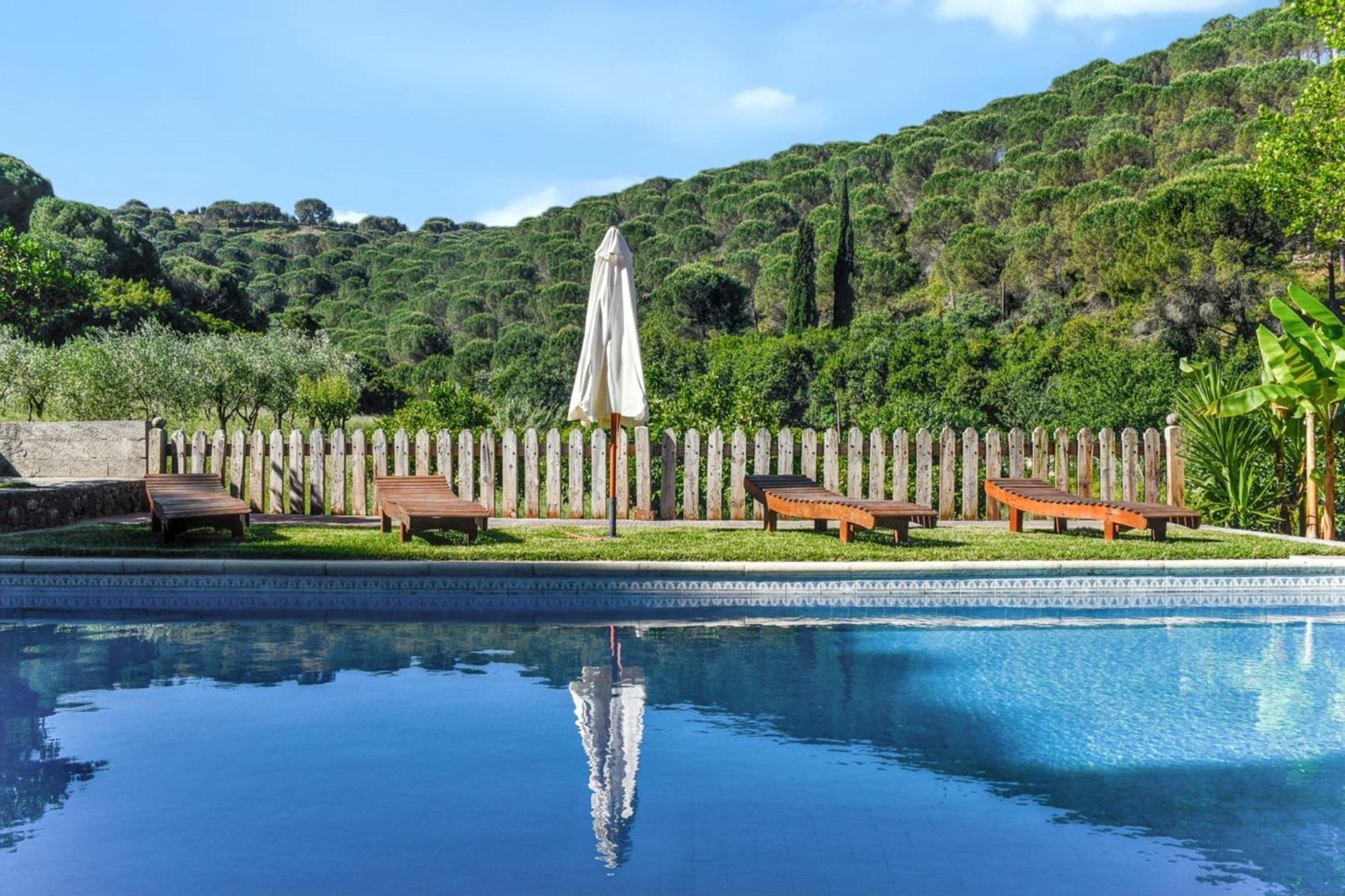 Bicentennial House In Porto De Mos With Mountain View And Pool المظهر الخارجي الصورة
